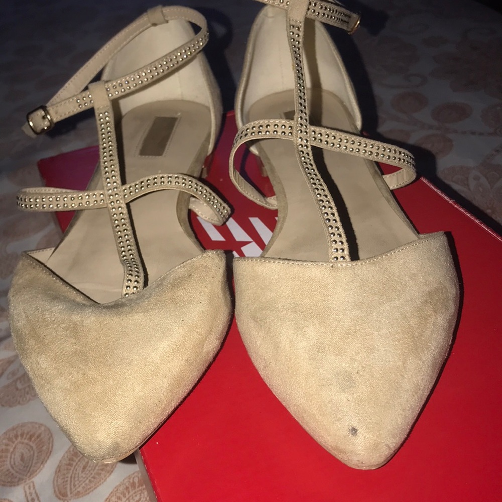Beige Flats